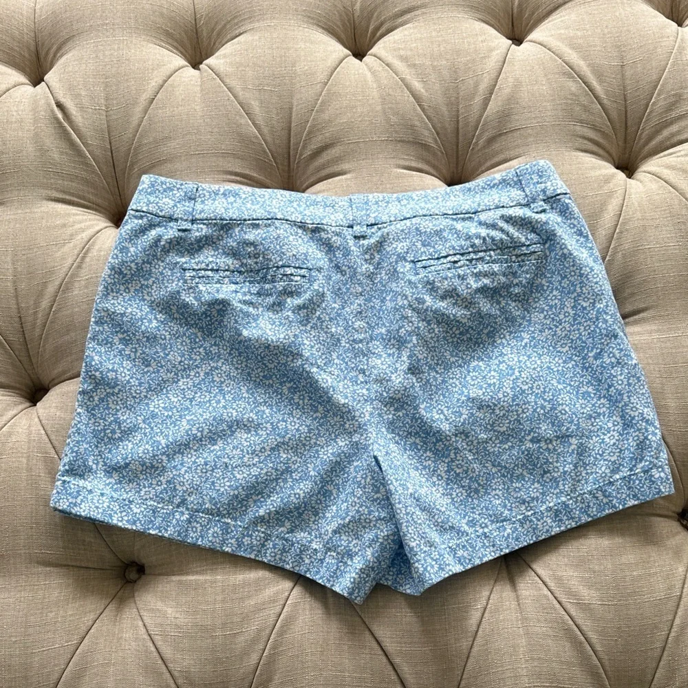 J. Crew Light Blue Floral Women's Shorts